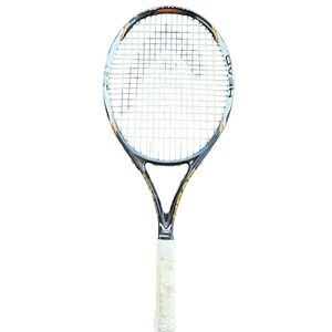 Titanium Tennis Racket Pro Elite PC HEAD 4 1/2" Grip #2 Black White Competition